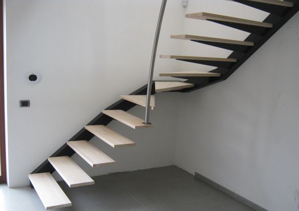 escalier sans rambarde